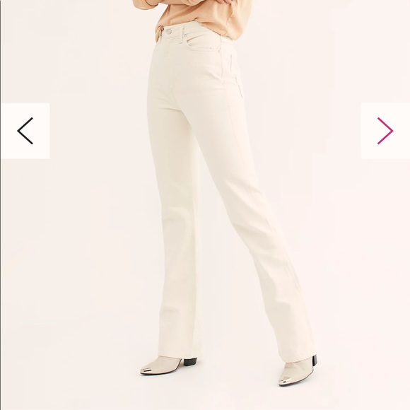 Free People // AGOLDE Vintage Hi Rise Flare Jeans NWT🌛 - Picture 3 of 14